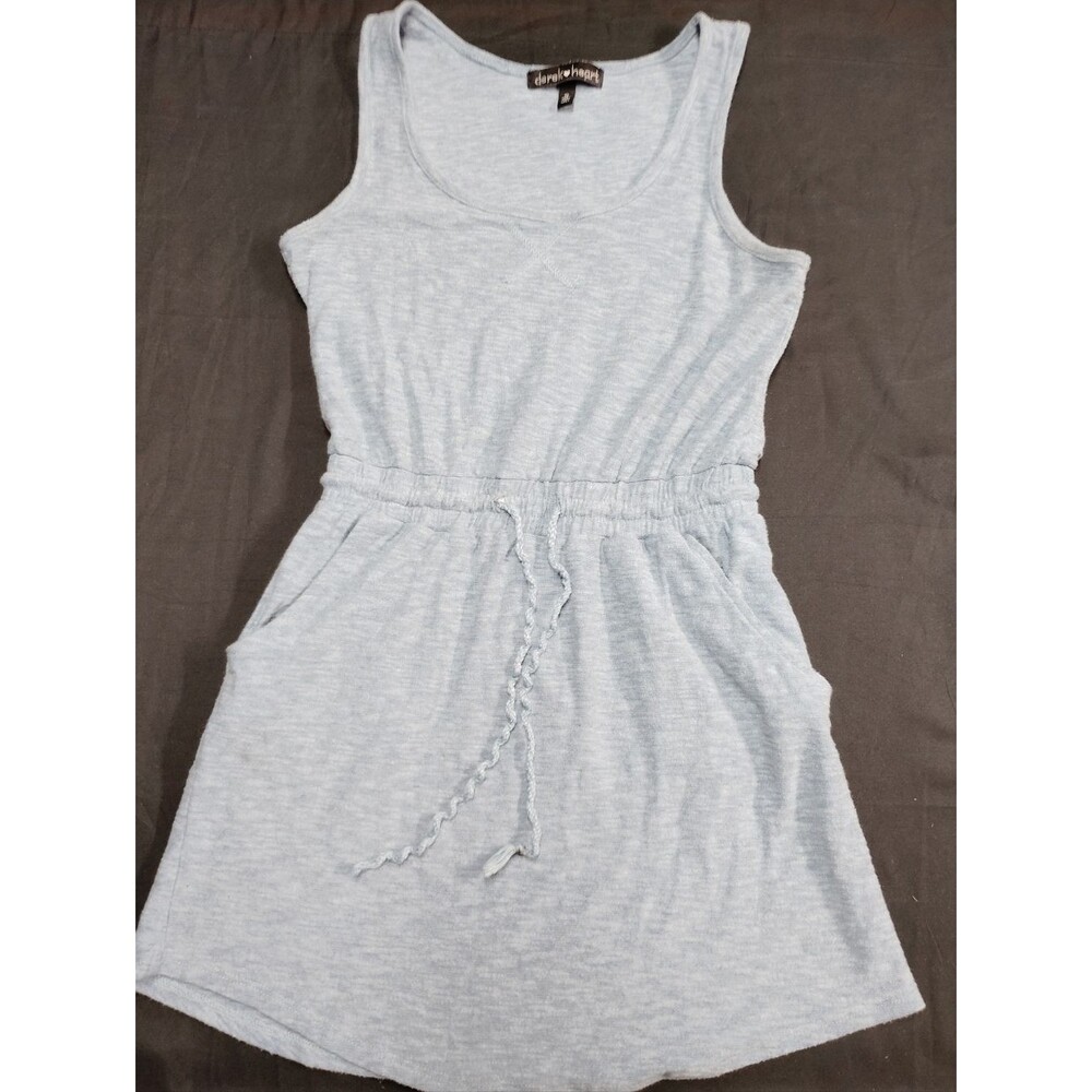 Derek Heart Light Blue Sleeveless Cinch-Waist Cami Summer Dress